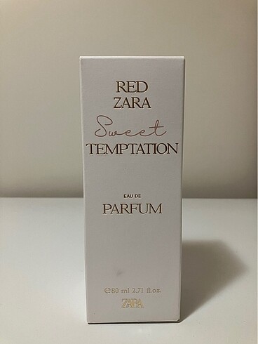 Zara red sweet temptation 80 Ml