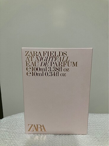 Zara Fields at nightfall 100+10 Ml