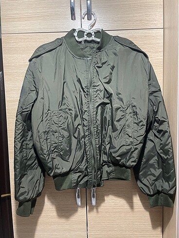 yeşil bomber ceket