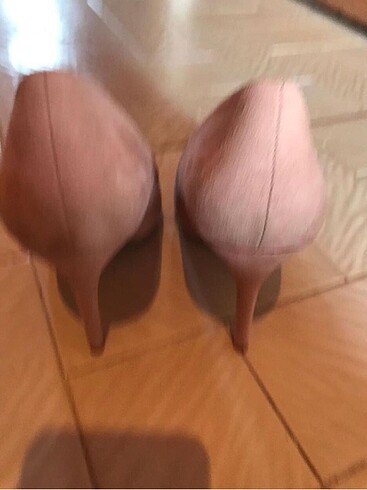 37 Beden Primark toz pembe topuklu ayakkabı