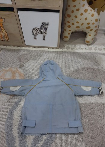 Erkek Çocuk Gri Fermuarlı Mont - Görsel 7