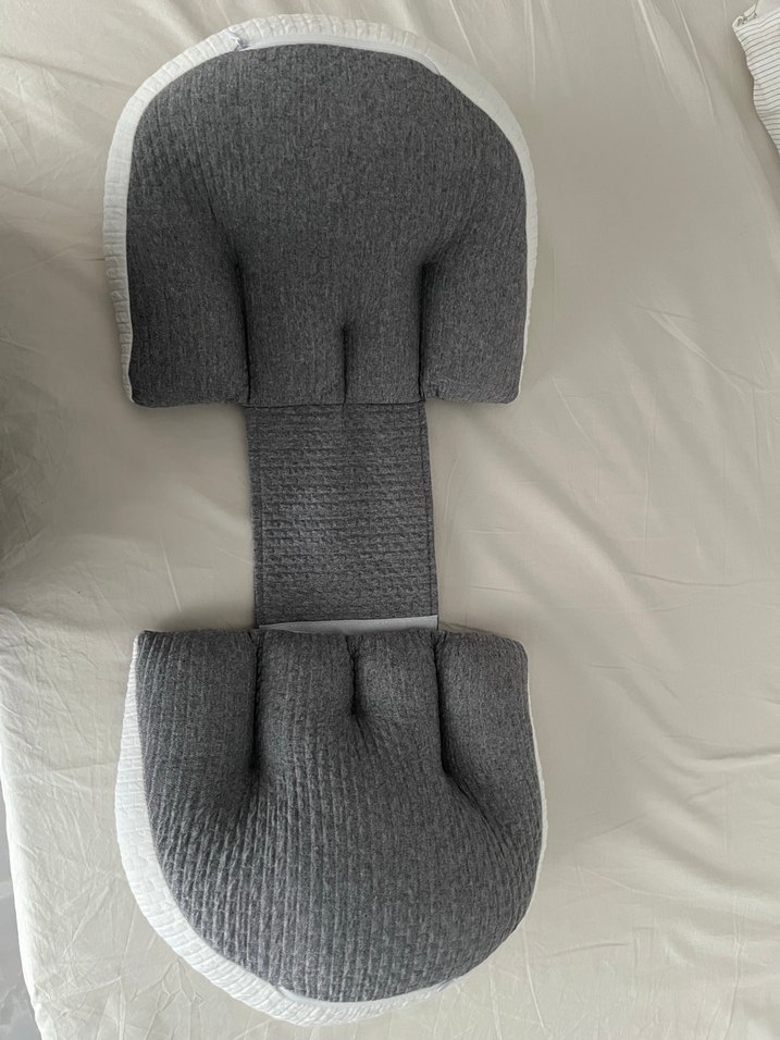 Gri Desensiz Hamile ve Emzirme Yastığı - Görsel 2