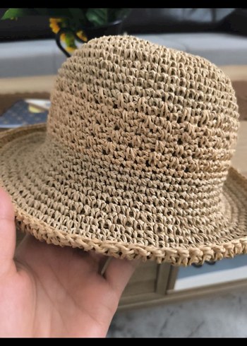 Zara Bej Örgü Bohem Kadın Şapka