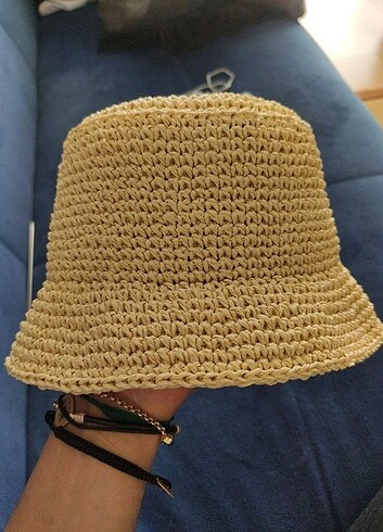 Hasır şapka yeni #hasirsapka