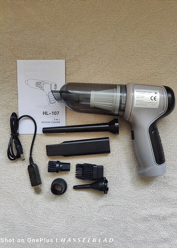 DINAMIC HL-107 3'ü 1 Arada Gri Elektrikli Süpürge