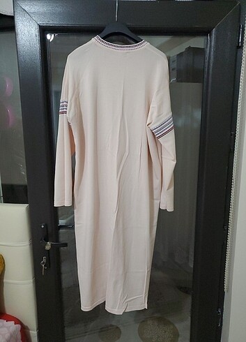 46 Beden Tığ Triko Oversize Tunik