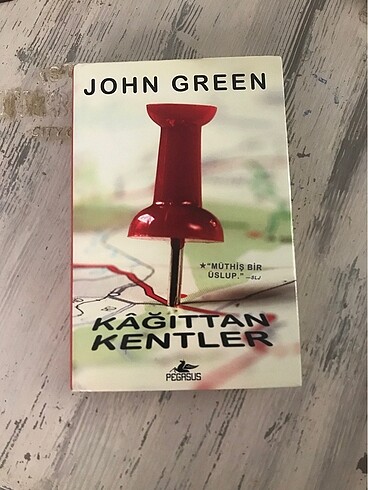 John green kağıttan kentler ciltli kitap