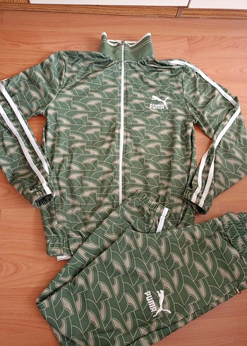 Puma Puma Yeşil unisex Eşofman Takımı