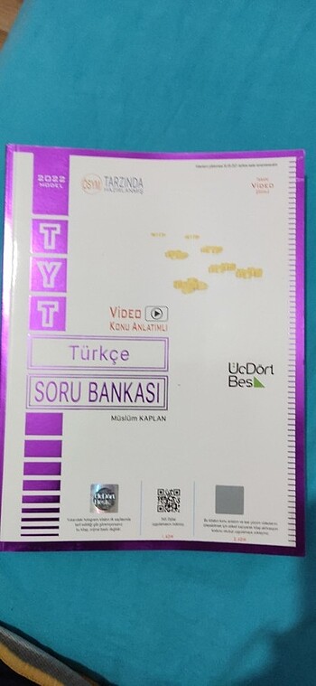 3 4 5 Yayınları tyt Türkçe soru bankası