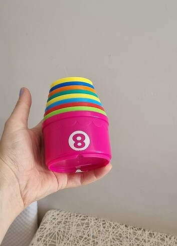 Fisher Price Ficher price marka iç içe geçebilen harflerden ve rakamlardan o