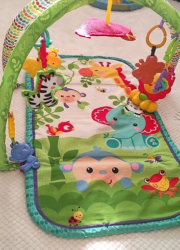 Fisher Price Fisher Price Yagmur Ormani Üçü Bir Arada Jimnastik Merkezi