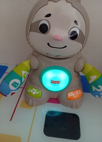 Fisher Price Gri Eğitici Oyuncak Tembel Hayvan