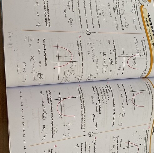  Beden 11.sınıf Matematik orjinal test kitabı