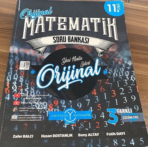 11.sınıf Matematik orjinal test kitabı