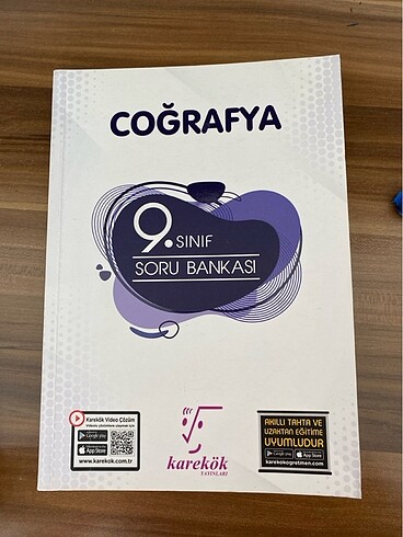 9. Sınır Karekök yayınları coğrafya test kitabı