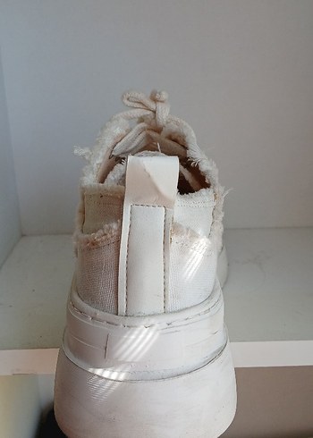 ELLE eyaz Platform Topuklu Minimalist Kadın Spor Ayakkabı - Görsel 8