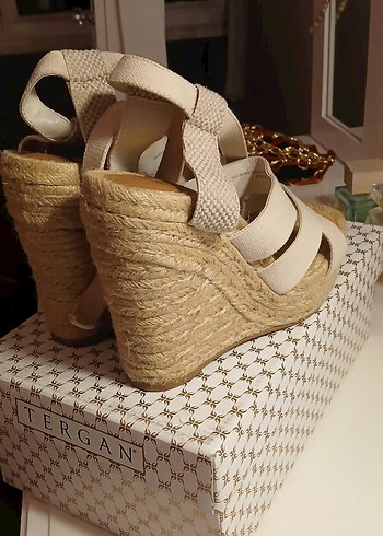 H&M hasır bantlı ayakkabı - Görsel 4