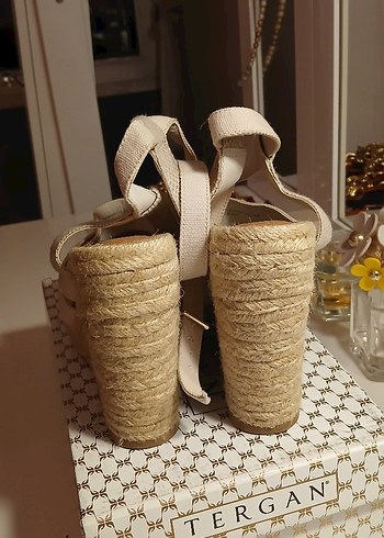 H&M hasır bantlı ayakkabı - Görsel 9