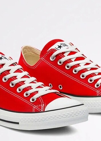 Converse Chuck Taylor All Star Classic Unisex Kırmızı Sneaker - Görsel 4