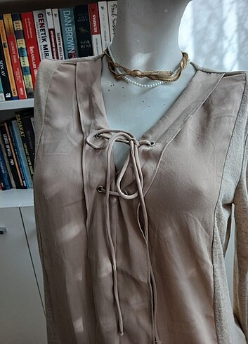 İpekyol krem rengi tertemiz bluz. - Görsel 4