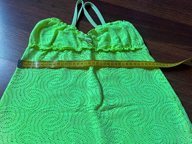 Standart Beden Beden sarı Renk Calzedonia kız çocuk plaj elbisesi