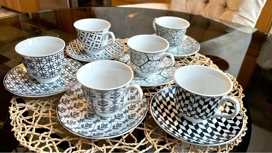 Beden ENGLISH HOME 6?LI FİNCAN TAKIMI