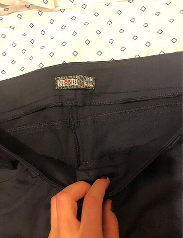 m Beden lacivert Renk Koton pantolon