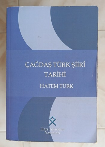 Çağdaş Türk Şiiri Tarihi - Hatem Türk
