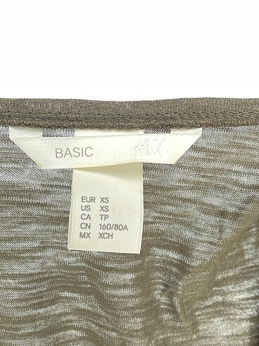 xs Beden haki Renk H&M Askılı %70 İndirimli.