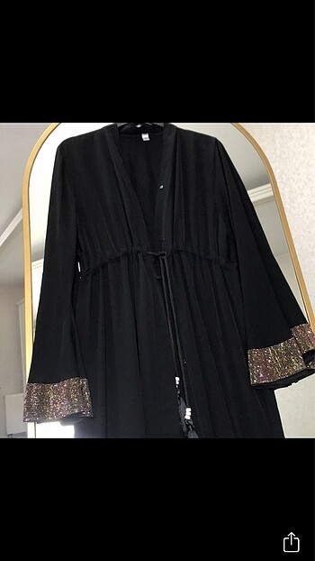diğer Beden Abaya kol ferace