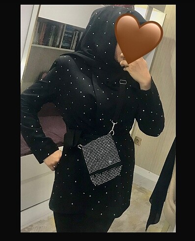 40 Beden siyah Renk Taşlı Ceket