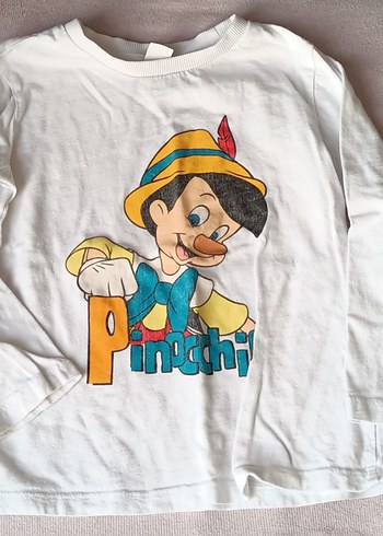 Erkek Çocuk 4-5 Yaş Uzun Kollu Baskılı Tişörtler - Görsel 2