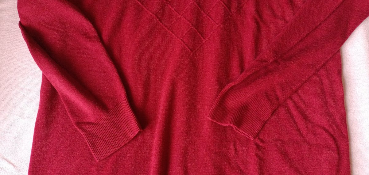 Kırmızı Kadın Triko Kazak - Görsel 4