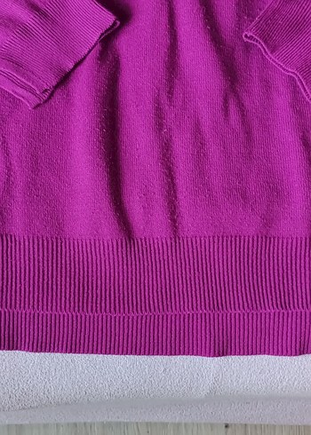 Pembe Kadın Uzun Kollu Basic Kazak - Görsel 4