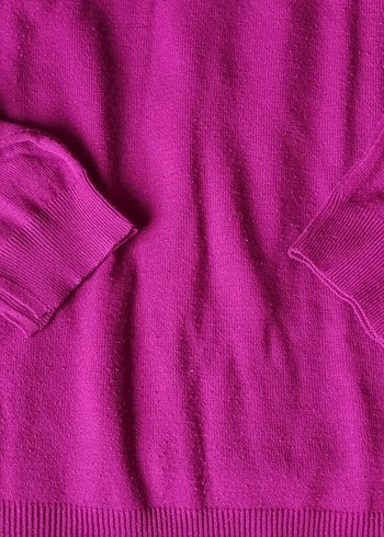 Pembe Kadın Uzun Kollu Basic Kazak - Görsel 3