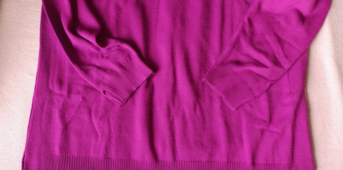 Pembe Kadın Uzun Kollu Basic Kazak - Görsel 3