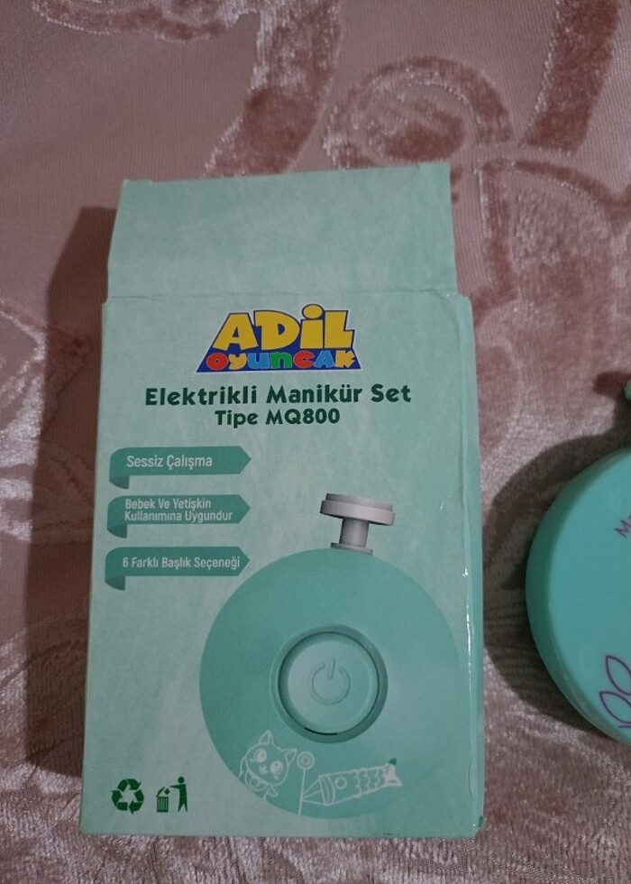 Elektrikli manikür seti  - Görsel 3