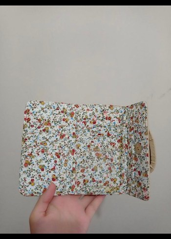 Bej Deri Tokalı Kadın Portföy Cüzdan - Görsel 3