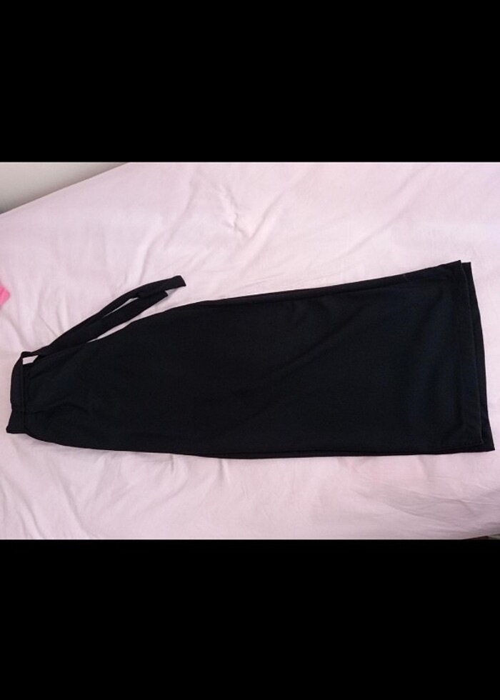 Siyah Bol Pantolon - Görsel 4