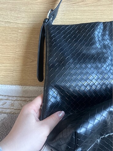  Beden siyah Renk Stradivarius çanta