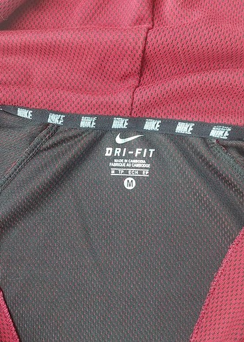 Bordo Fermuarlı Erkek Sweatshirt - Görsel 2