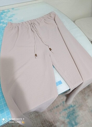 Krep kumas pantolon