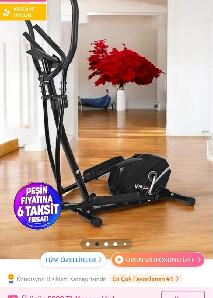 Eliptik bisiklet - Görsel 2