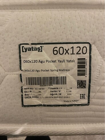 Yataş Çocuk yatağı