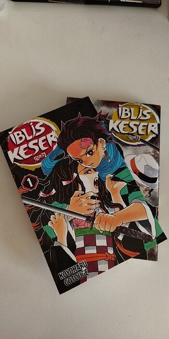 Demon Slayer İblis Keser 1. ve 2. Cilt