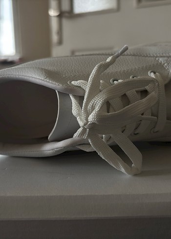 Beyaz Gizli Topuklu Kadın Spor Ayakkabı - Görsel 12