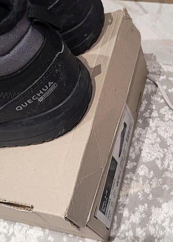 Quechua Siyah Outdoor Kar Botu