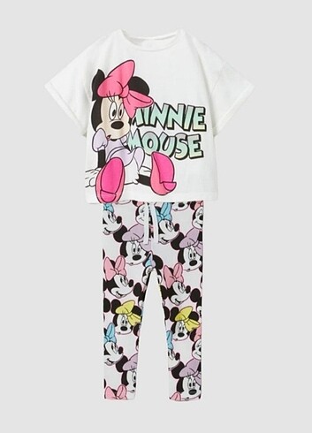 Minnie mouse ©? desenli taytlı takım 