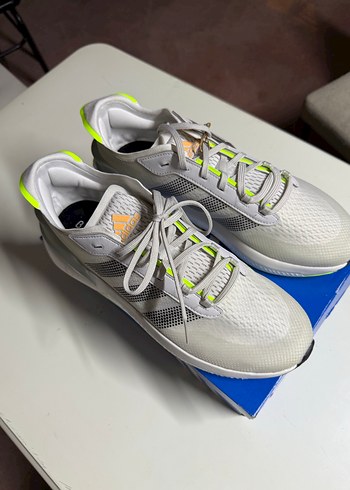 Adidas Erkek Gri Beyaz Spor Ayakkabı // Adidas avryn 44 numara - Görsel 4