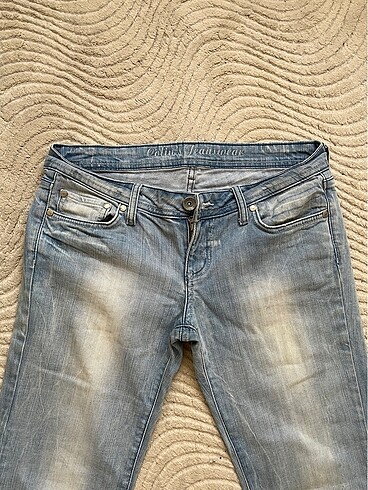 29 Beden mavi Renk Colins vintage super low rise boot cut jean